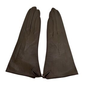 Vintage Denise Francelle Paris Leather Gloves Women’s Size 7